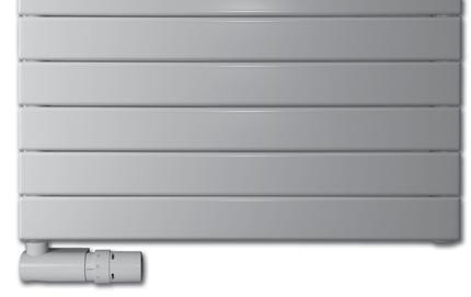 Techniek MOGELIJKE AANSLUITSYSTEMEN BADKAMERRADIATOREN Éénpuntsaansluitingen kunnen toegepast worden bij een standaard badkamerradiator.