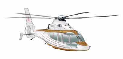 Andrew Winch Designs ontwikkelt in samenwerking met jachtbouwer Edmiston en Eurocopter een uitermate luxueuze VIP-variant.