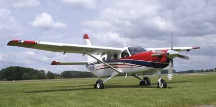 De nieuwe Kodiak van Quest Aircraft werd eind mei 2010 afgeleverd. Na een ferryvlucht via de Azoren kreeg het toestel vliegveld Teuge als tijdelijke uitvalsbasis.