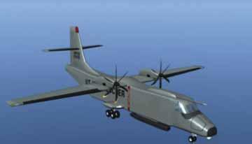 FF5000MV De Amerikaanse vliegtuigfabrikant Freight Feeder Aircraft Corporation (FFAC) ontwikkelt een militaire variant uit het nieuwe tweemotorige FF5000-vrachtvliegtuig.