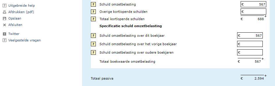 betrekking heeft. Is dit 2017 ( dit boekjaar ) of 2016 ( vorig boekjaar ) of zelfs nog ouder? Het kan zijn dat u een vordering omzetbelasting heeft over 2016 en daarnaast een schuld over 2017.