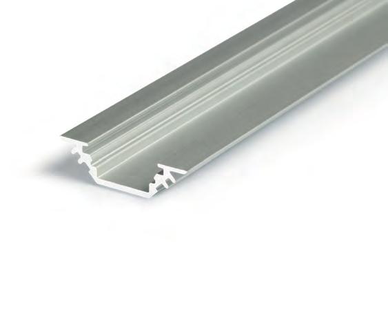 afdekking opaal PL-SM-SL8-2 Geanodiseerd Zilver PL-SM-SL8-2B Geanodiseerd Zwart