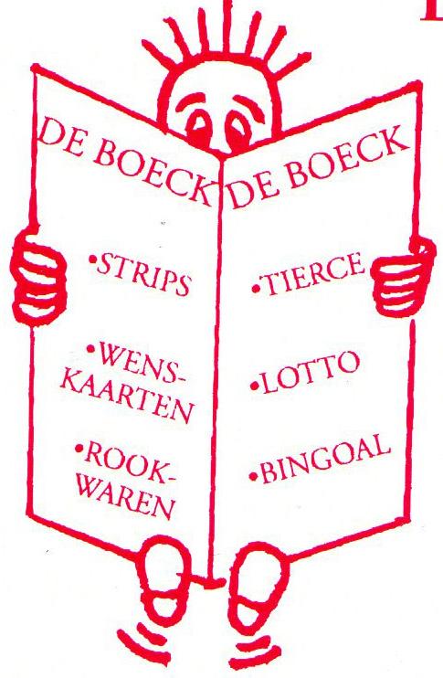 / Dagbladhandel De Boeck Donkvijverstraat 11 bus 12 9120 Beveren Tel.