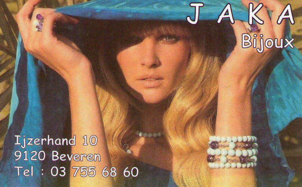 JAKA Bijoux Ijzerhand 10 9120 Beveren Tel. 03 755 68 60 Deco Towel Vrasenestraat 34 9120 Beveren Tel.