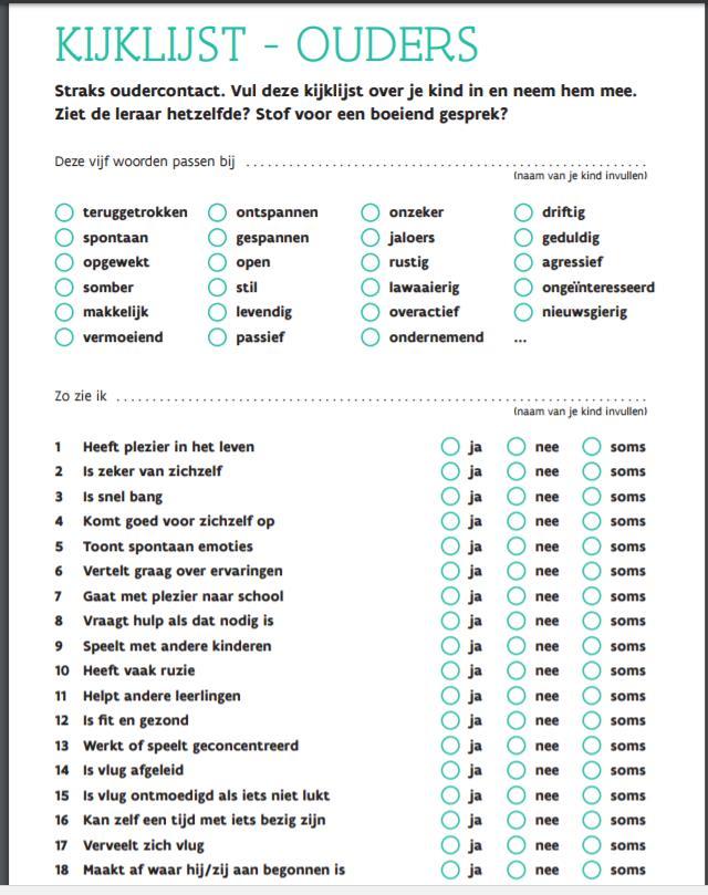 Tips voor het oudercontact Maandag 18/12 is er oudercontact voor het 1 e, 2 e, 3 e en 4 e leerjaar.