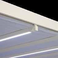 Lapure LED Verschuifbare dwarsbalk 45 x 70 mm met dimbare LED verlichting.