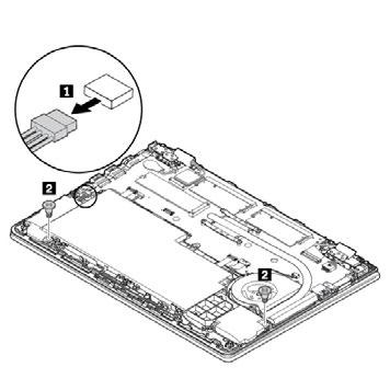 1. Ingebouwde batterij uitschakelen. Zie 'Ingebouwde batterij uitschakelen' op pagina 87. 2.