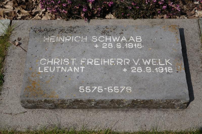 Grafsteen van Heinrich Schwaab en Christoph