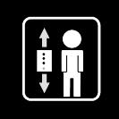 3.Lift Gebruik de lift volgens de vermelde aanwijzingen. Kinderen jonger dan 12 jaar mogen de lift enkel onder begeleiding van een volwassene gebruiken.