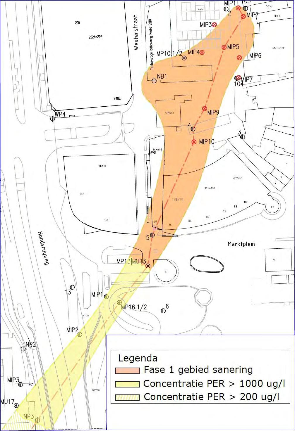 Project: Gefaseerd saneringsplan Noorderstraat 9 te Emmen, Fase 1, VOCL verontreiniging Emmen centrum Kenmerk: JKN\371637\26-06-2017