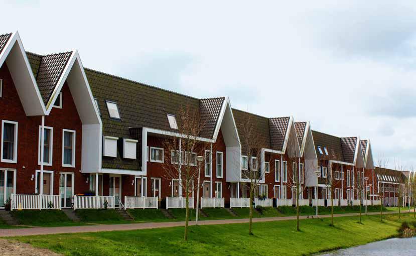 ENERGIEZUINIG Iedere woning levert een hoge energieprestatie conform de huidige regelgeving. Voor alle woningen geldt dat de gevels, vloeren en daken over een hoge isolatiewaarde beschikken.