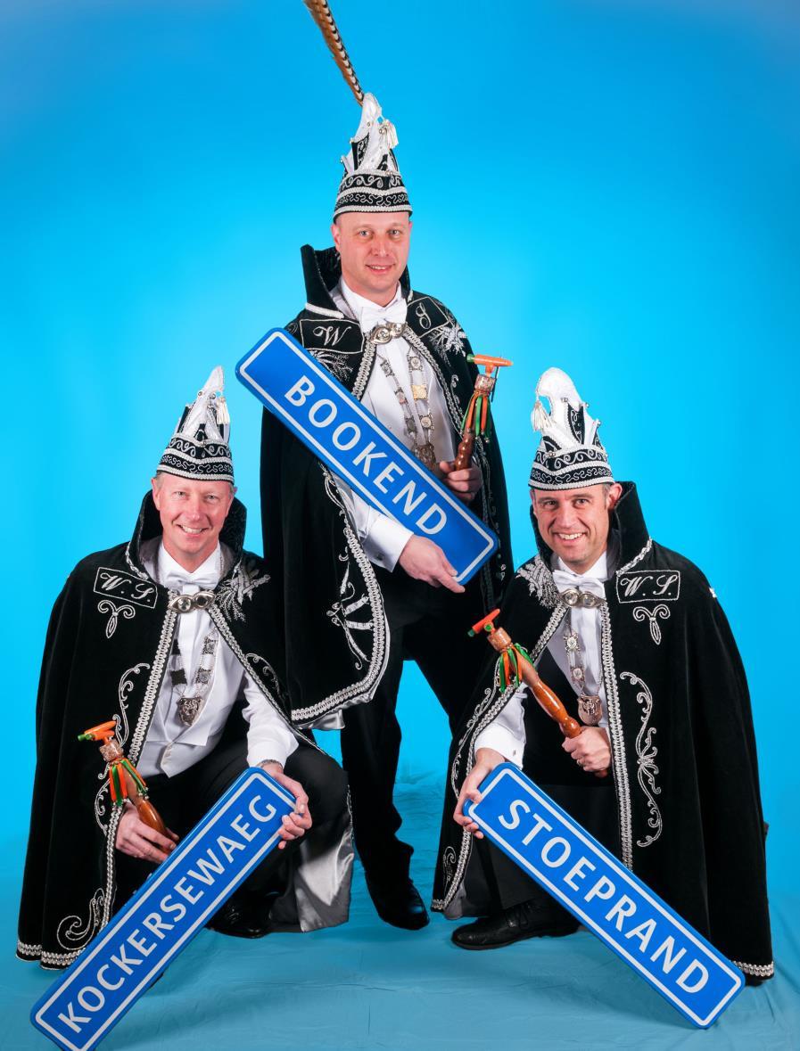 Wortelschrabbers Trio 2018 Zondaag 14 jannewari is in fiészaal Boostenhaof, door vors Raspedorius III (Roger), ut prinselikke trio van 2018 bekint gemâk.