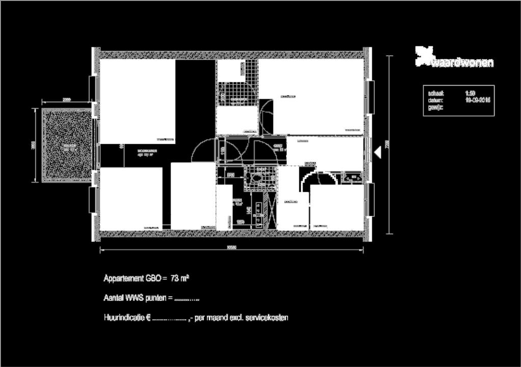 Waardwonen go 73 m2