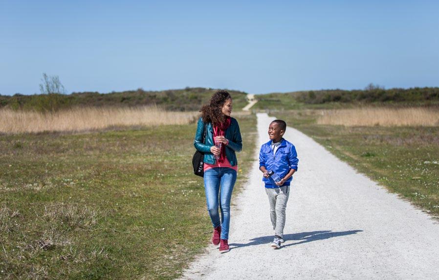 DE KERN IS DAT WE DE BELANGEN VAN DE NATUUR BOVENAAN HEBBEN GEZET de waterhuishouding en verrijkte het gebied met nutriënten uit het aangevoerde Haringvlietwater.