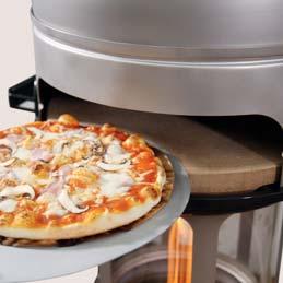 PIZZA & GEVOGELTE 10 Pizzasteen en 11 Met dit toebehoren verandert u uw pelletgrill in een