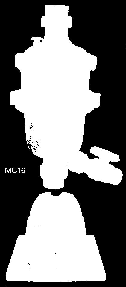 484,- WA20376-B MC 16/40, 63 mm aansl.. Max. 3-13,5 m³/uur.