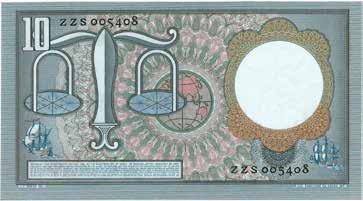 Hugo de Groot - UNC. (Alm. 48-1b. AV. 36.1b.R). Serienummer CFV104063. PL45.c1.R. - UNC. 60,- Bankbiljetten - Munten - Penningen 102.