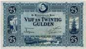 - Prachtig +. Bankbiljetten - Munten - Penningen 123. Nederland. 20 gulden. Bankbiljet. Type 1945. Stadhouder Willem III - Prachtig +.