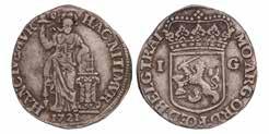 1 gulden Utrecht 1725. CNM 2.43.120. Delm.