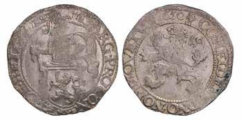 45,- 849. Leeuwendaalder West-Friesland 1643.