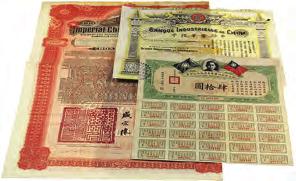 Sëbastien-Tolosa, oprichtersbewijs, Brussel 1897 2 x VF Banque Industrielle de Chine, aandeel Ffr.