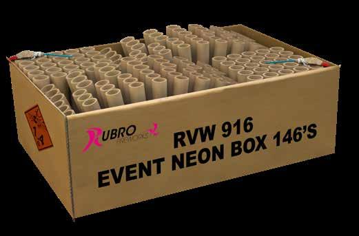 2 74 199,00 169, 00 3 Event Neon Box 149 S Zet je schrap voor nonstop geweld!