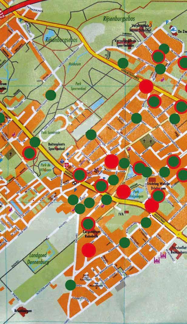 21 Bijlage 3: Vervolg 6) Dit is een plattegrond