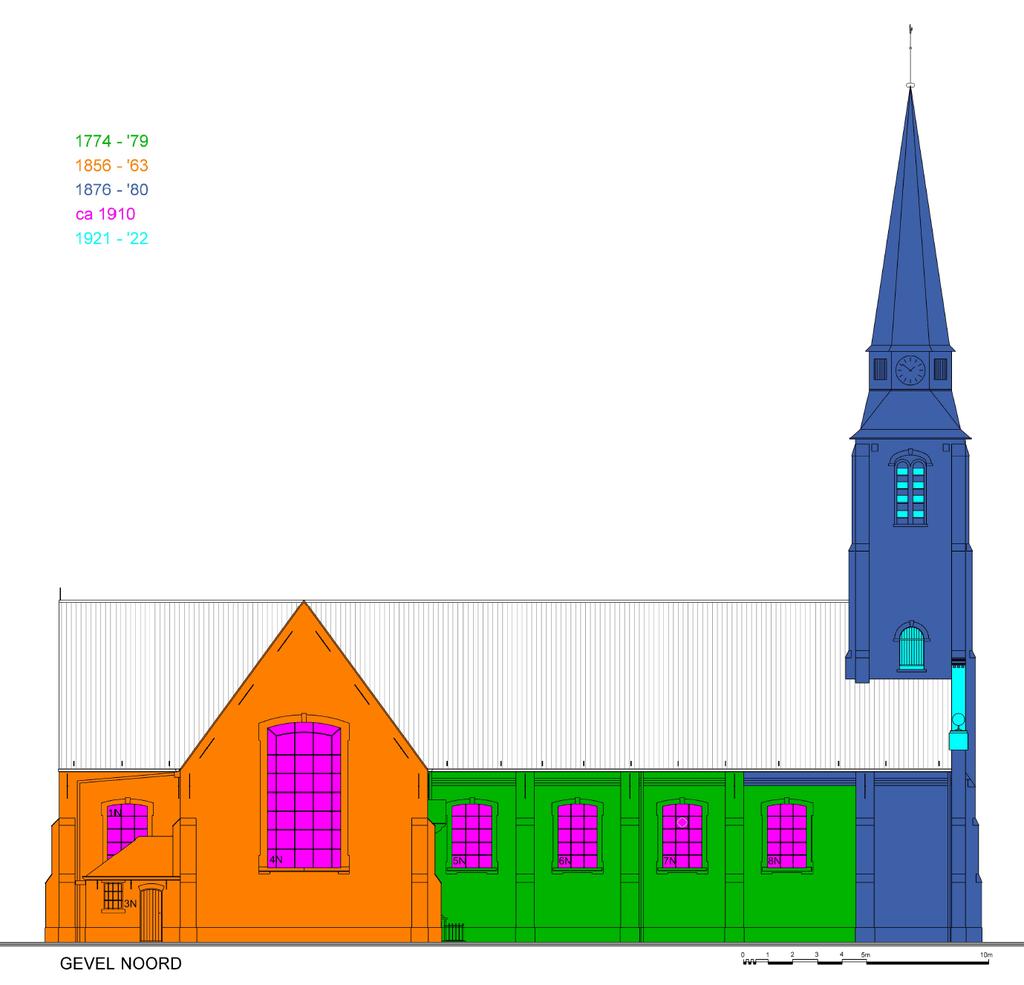 2.5 EVALUATIE VAN DE AUTHENTICITEIT Sint-Blasiuskerk Zoals blijkt uit de bouwhistoriek dateert het huidige grondplan van de kerk uit de 2 de helft van de 19 de eeuw, waarbij de kerk evolueerde van
