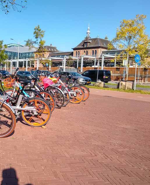 Het Chinese deelfietsbedrijf Mobike doet het goed Delft. De fietsen worden gemiddeld 2 keer per dag gebruikt.