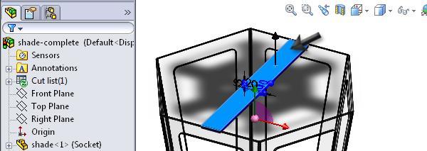 extruderen. 4. Selecteer ook bij Direction2 Up to Body. 5.