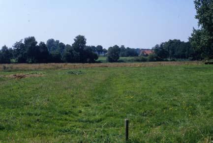16 Foeperpot omstreeks 1985. De foto is genomen vanaf het Nijerf. Rechts is nog net de bomenrij van de (nu oude) Drulse weg te zien. Wijk Mansberg bestaat nog niet.