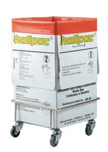 afvaldozen halipac 1 Afvaldozen halipac worden gebruikt voor het verzamelen, opslag en het transport van infectieus afval binnen en buiten het ziekenhuis.