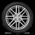 voor, 205/45 R16 achter [R91] 1 40,6-cm (16 inch) 8Y-spaaks lichtmetalen