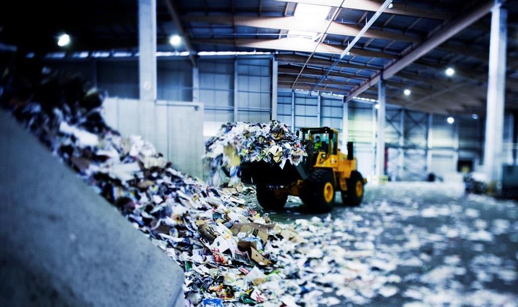 Sorting 1 en 2 Sorteren van Paper for Recycling Sorteercapaciteit van 420.000 ton PfR per jaar, in twee hoogwaardige fracties: 10 290.