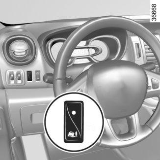 HULP- EN CORRECTIESYSTEMEN TIJDENS HET RIJDEN (4/5) Wegliggingscontrole Wanneer het voertuig hiermee is uitgerust, zorgt de wegliggingscontrole ervoor dat de auto gemakkelijker te besturen is op een