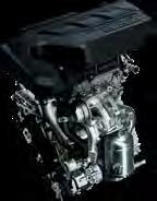 2 Dualjet motor zijn leverbaar met een handgeschakelde vijfversnellingsbak.
