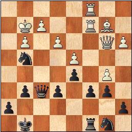 16...Pb8-d7 16...b6-b5! was wel stukken beter, achteraf. Tijdens de partij onderschatte ik deze zet en vond het iets te traag.