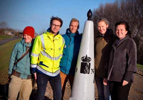 7 GRENSPALEN ZWIN kust In het Zwin kregen drie grenspalen op vrijdag 30 november een nieuwe plaats toegewezen.