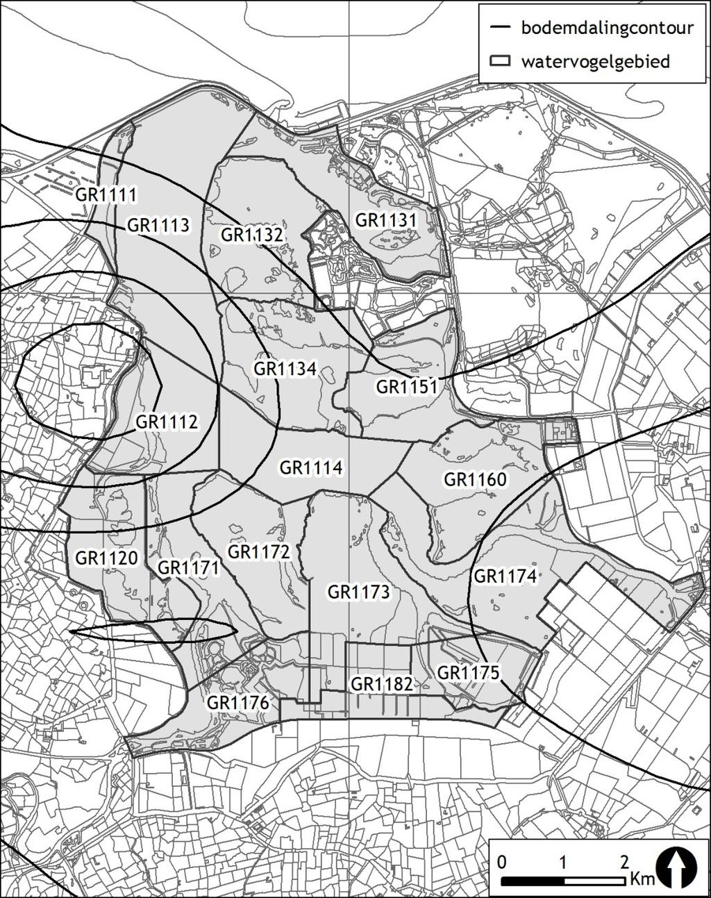 Sovon-rapport 2013/20 Figuur 2. Ligging van de watervogeltelgebieden in het Lauwersmeergebied (Kleefstra et al., 2011). Het gebied binnen de blauwe begrenzing betreft het Natura 2000-gebied. Figuur 3.