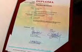 Diploma-uitreiking