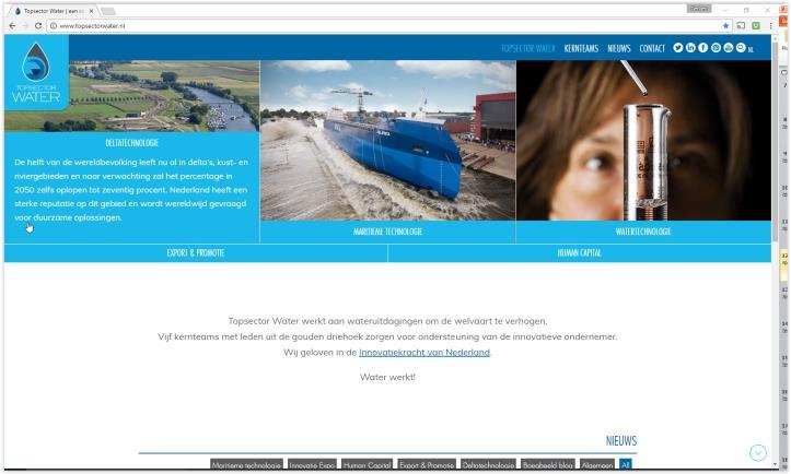 nl Website van Tpsectr Water, het Hgwaterbeschermingsprgramma, Vereniging van
