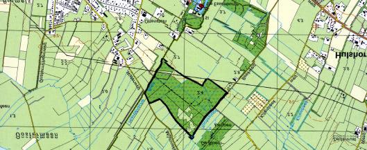 2 Fysiografie 2.1 Ligging en oppervlakte Het bosreservaat Grote Weiland ligt ten noordoosten van Harderwijk in de provincie Gelderland.