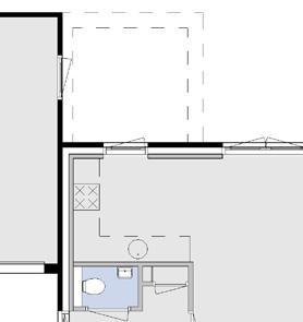 18 m² Slaapkamer II: ± 14 m² Slaapkamer