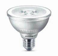 NIEUW: MASTER LEDspot PAR 30L (High Lumen): - Hoogste lumen pakket, tot 4500 lm voor directe retrofit CDM 70W - In 20 W & 37 W & 41 W - In 2700 K & 3000 K - In 15 & 30 MASTER LEDspot PAR Philips