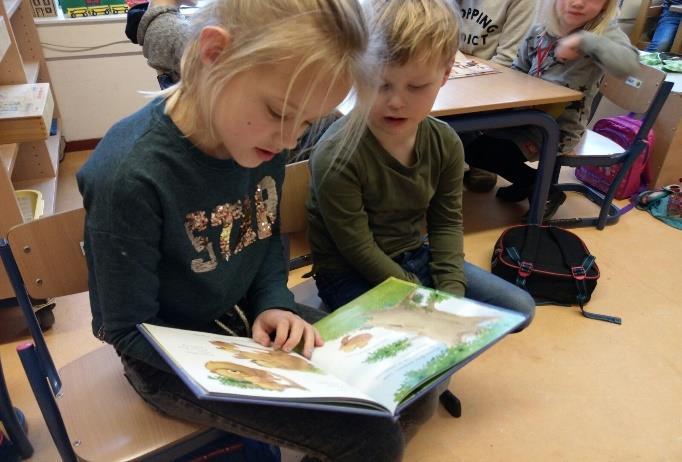 prentenboeken voor gaan lezen.