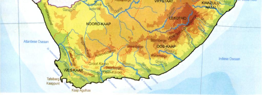 Hierdie rivier is op die grens van die Noord-Kaap provinsie. Die Limpopo-rivier is in die Noordwes provinsie. Dit vloei na die noordooste.