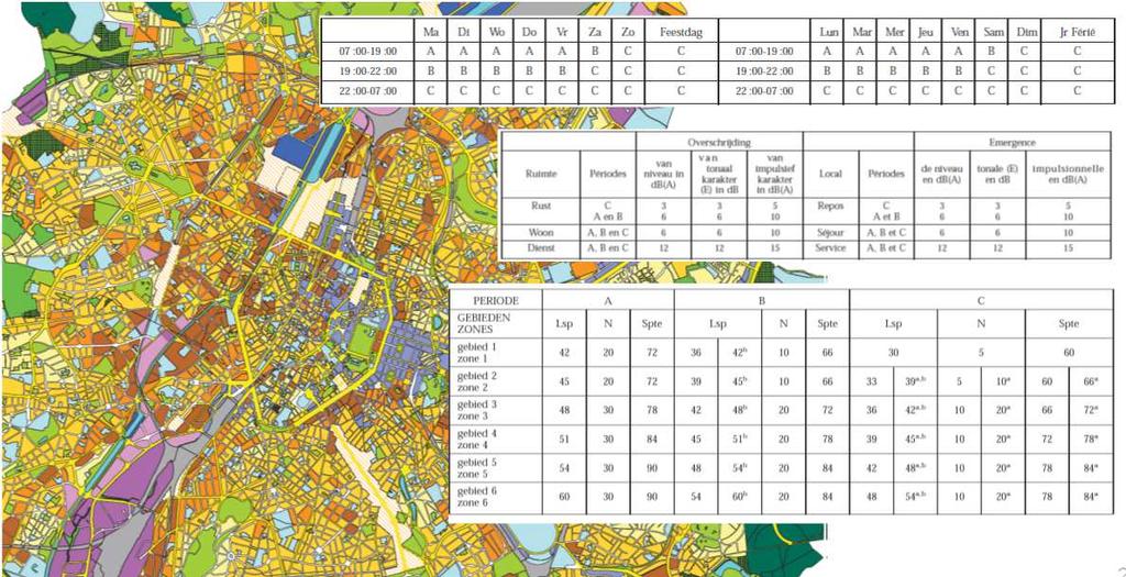 III.PROJECT IN DE OMGEVING Haalbaarheid van een project In welke zone(s) de inrichting & omwonenden? GBP (gewestelijk bestemmingsplan) / PRAS (plan régional d affectation du sol) 23 III.