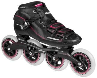 3. Materiaal 3.1 Skates of skeelers? Skates zijn door het kortere frame en het kleinere wiel wendbaarder dan skeelers.