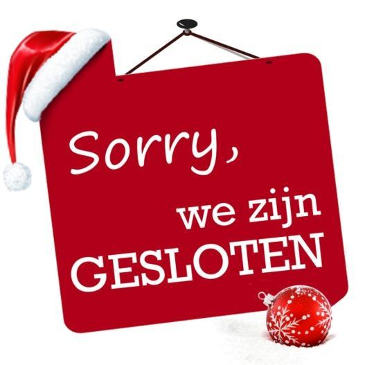 Op volgende dagen is het dienstencentrum GESLOTEN: Van donderdag 24 december 2015 tot en met vrijdag 1 januari 2016. Maandag 4 januari 2016 zijn we terug open.