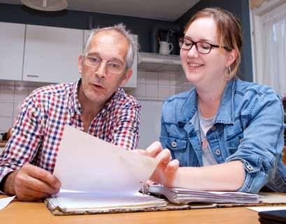 Geldzaken en het huishouden kon ik niet meer overzien. Ik krijg nu twee keer per week begeleiding van SDW bij zaken als post, administratie, geldzaken en huishouden.